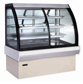 Réfrigérateur commercial d'affichage d'étalage de gâteau de rangée de l'équipement 3 de cuisson d'euro style