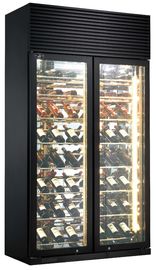 Réfrigérateur horizontal de vin de système de refroidissement de fan de refroidisseur de compresseur de refroidisseur de bouteille de vin