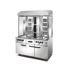 Restaurant Commercial Cooking Equipment bakery  Gas Shawarma Making Machine With Cabinet