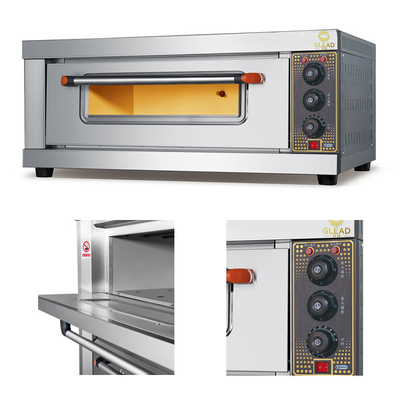 Cuiseur à dinde électrique à gaz combiné avec four à pizza à pain de boulangerie