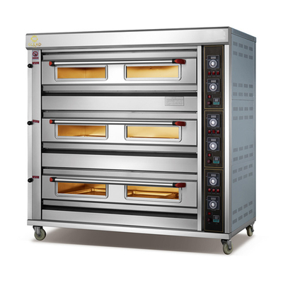 Four Tunnel de laboratoire numérique Glead pour la gamme de cuisson Pizza Pakistan grande cuisson au gaz intégrée