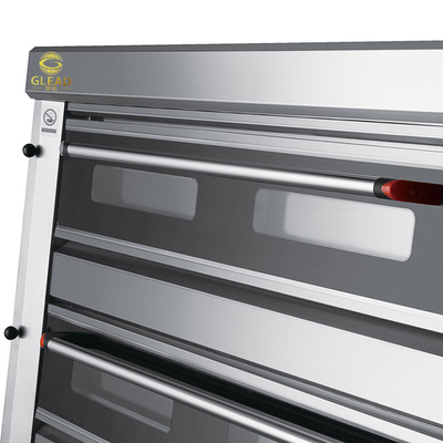 Four Tunnel de laboratoire numérique Glead pour la gamme de cuisson Pizza Pakistan grande cuisson au gaz intégrée