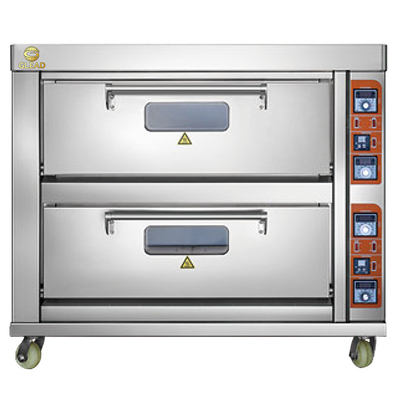 Convention industrielle Rotation Pizza Pite 4 Brûleur Électrique Cuisinière Avec Boulangerie Gâteau Camp Voiture Peinture Four