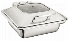 400x440x300mm Équipement de cuisson commercial 6L 2/3 Rectangle Chafer W/O Cadre Couleur