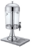 Dispenser de jus en acier inoxydable 8L 16L Construction de couleurs claires pour une durabilité et une longévité