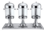 Dispenser de jus en acier inoxydable 8L 16L Construction de couleurs claires pour une durabilité et une longévité