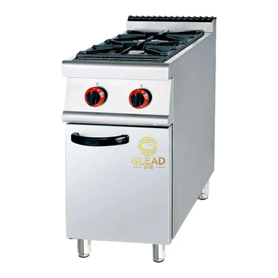 Équipement de cuisson commercial à gaz avec régulateur de température réglable par vanne à basse pression