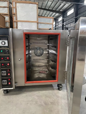 5 plateaux en acier inoxydable couleur four de cuisson commercial four de convection appareil de chauffage électrique/gaz