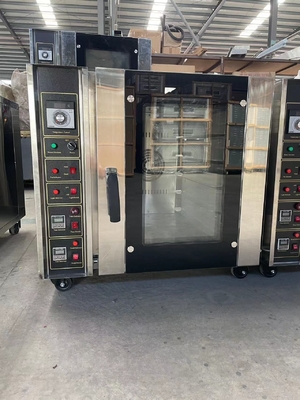 5 plateaux en acier inoxydable couleur four de cuisson commercial four de convection appareil de chauffage électrique/gaz