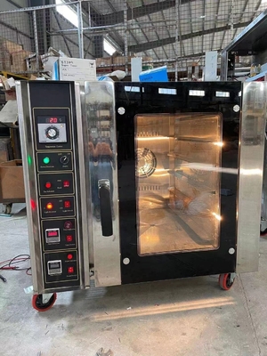 5 plateaux en acier inoxydable couleur four de cuisson commercial four de convection appareil de chauffage électrique/gaz