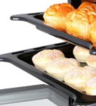 Cuisinier professionnel de 1 couche 2 plateaux pour pizza et pain