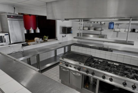 Équipement de cuisson à gaz de restaurant en acier inoxydable GL-RS-4G 192 kg Poids 3,95/5,66Kg/h Consommation