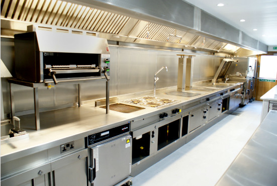 Équipement de cuisine de restaurant à gaz en acier inoxydable GL-RS-4G NG/LPG 3.95/5.66Kg/h
