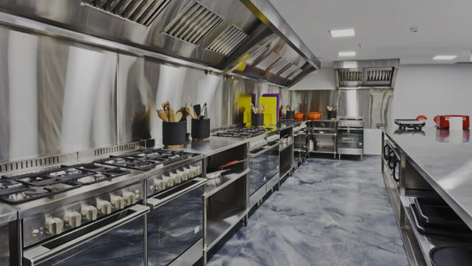 Équipement de cuisine de restaurant à gaz en acier inoxydable GL-RS-4G NG/LPG 3.95/5.66Kg/h