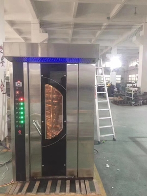 Productivité JYMX-64Q Équipement de cuisson au four rotatif électrique/gaz/diesel pour la pizza/pain