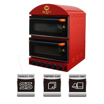 Productivité Équipement de cuisson commercial Machine à pain à pizza 4kw 220-240V/50Hz-60Hz