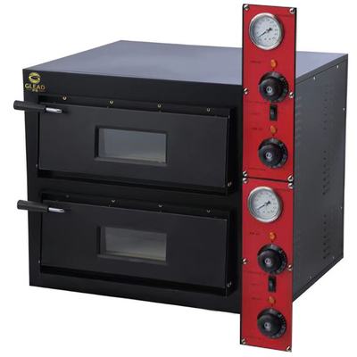 PZ-02 four de boulangerie en acier inoxydable 8,4 kW équipement de boulangerie commercial pour la pizza et le pain