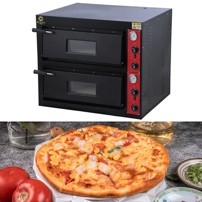 PZ-02 four de boulangerie en acier inoxydable 8,4 kW équipement de boulangerie commercial pour la pizza et le pain