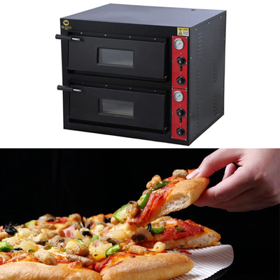 PZ-02 four de boulangerie en acier inoxydable 8,4 kW équipement de boulangerie commercial pour la pizza et le pain