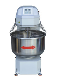 Mélangeur de pâte commercial électrique en acier inoxydable de 1,1 kW pour la production de pizza/pain