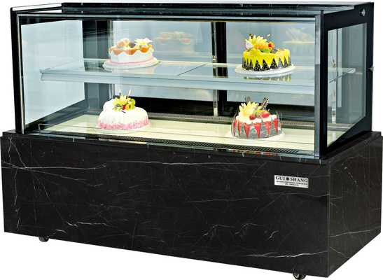 110V-60HZ/220V-50HZ vitrine de gâteau équipement de boulangerie commerciale cuisson avec une base en acier inoxydable