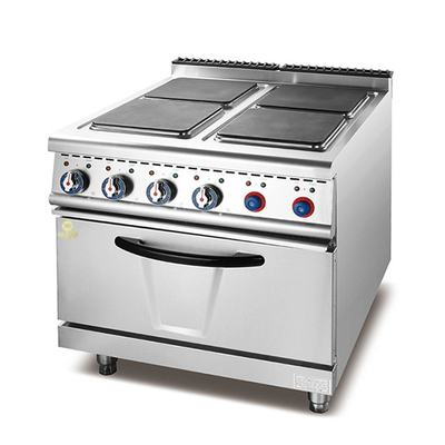 Équipement de cuisson électrique de restaurant en acier inoxydable commercial de 21 kW