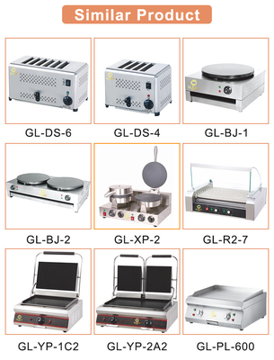 Équipement de cuisson à gaz pour restaurants commerciaux GL-RG-1200 18 puissance GPL/GNL avec connexion R13/4