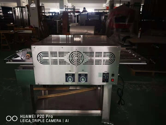 Cuisinier à gaz pour pizzas commerciales 80 kg Poids net 0-400.C Température