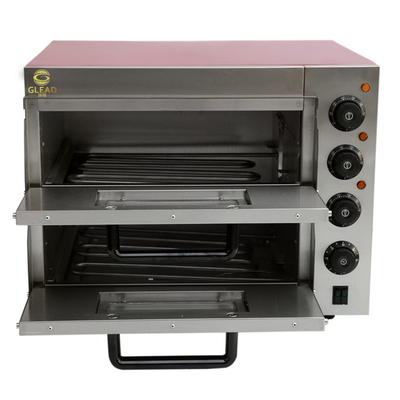 Équipement de cuisson de pizzas électrique de 3 kW avec base en marbre ou en acier inoxydable