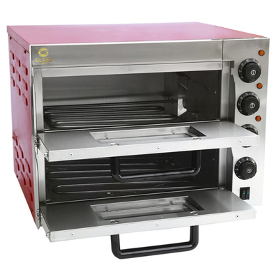 Équipement de cuisson de pizzas électrique de 3 kW avec base en marbre ou en acier inoxydable