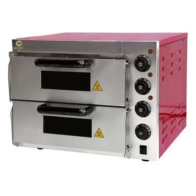 Équipement de cuisson de pizzas électrique de 3 kW avec base en marbre ou en acier inoxydable
