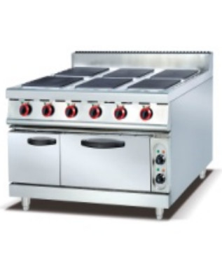 Friteuse électrique de 8 kW en acier inoxydable à plage de température