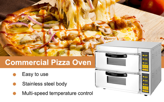 220-240V/50Hz-60Hz Voltage 3kw Équipement de cuisson commercial avec une plage de température de 50-350C
