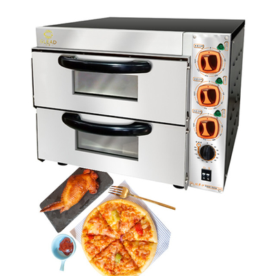Équipement de cuisson commercial de 33 kg pour la cuisson de pizzas à fonction polyvalente