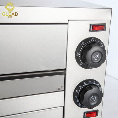 Cuisinier électrique de 16 pouces 2460W équipement de cuisson 220V modèle commercial