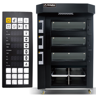 Cuisinier électrique Un cuiseur à pizza à 6 plateaux avec 20,7 kW de puissance