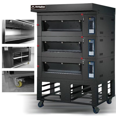 Capacité Équipement de cuisson électrique 6 plateaux four commercial 20,7 kW Puissance 380V 50HZ