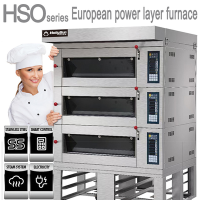 Capacité Équipement de cuisson électrique 6 plateaux four commercial 20,7 kW Puissance 380V 50HZ