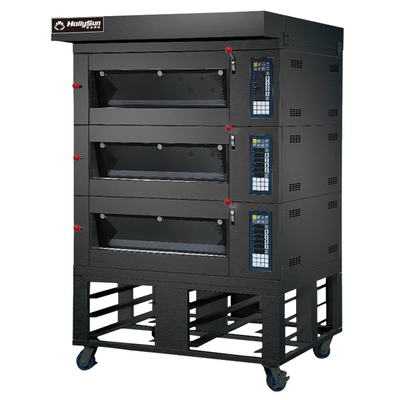 Capacité Cuisinier électrique à pizza 20,7 kW Équipement commercial 6 plateaux 380V 50HZ