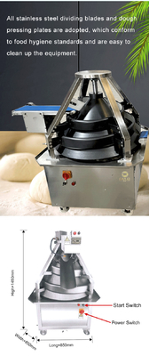 Efficacité Ligne de production en acier inoxydable 304 boulangerie Diviseur de pâte continu 380V 50HZ Voltage