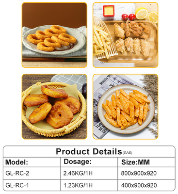 Équipement de cuisine de restauration rapide en acier inoxydable 800×900×850 70 pour les cuisines professionnelles