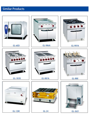 800×900×850 70 Appareils de cuisine de restauration rapide pour les repas rapides et pratiques