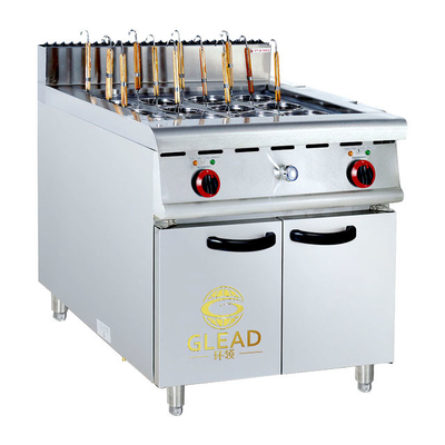 340x550x270 Équipement de cuisson à gaz pour restaurant avec capacité 30x2L et connexion R13/4