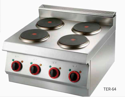 Cuisinière à gaz avec 4 brûleurs 220V