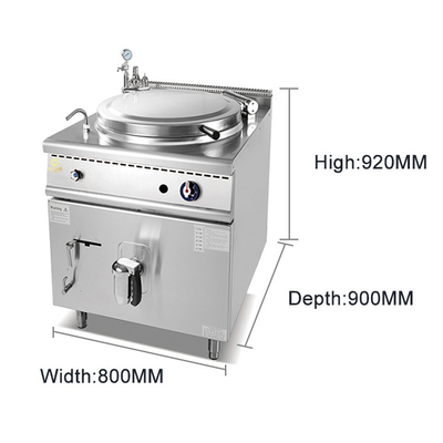 Équipement de cuisson à gaz pour restaurant GL-RO Avec consommation de gaz GPL/GNL 1,78/2,6Kg/h