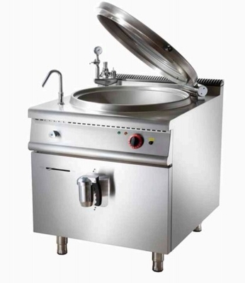 Équipement de cuisine de restaurant en acier inoxydable avec raccordement au gaz R13/4 800×900×850 70