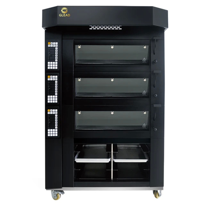 #304 Équipement de boulangerie commercial en acier inoxydable avec 6x2 GN 1/4 casseroles