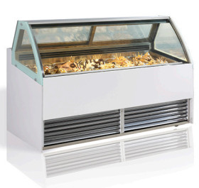 Étagère de glace en acier inoxydable 6x2
