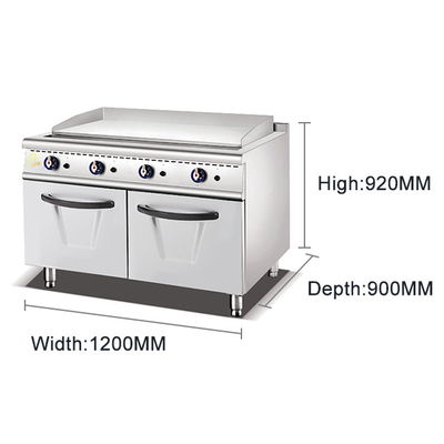 Réglage de la température de la machine de cuisson à gaz/électrique avec soupape à gaz GPL/GNL
