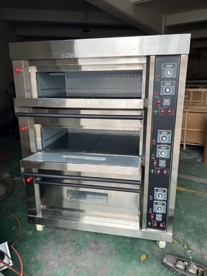 Cuisinière à gaz 6 plateaux Capacité de cuisson du pain et des gâteaux